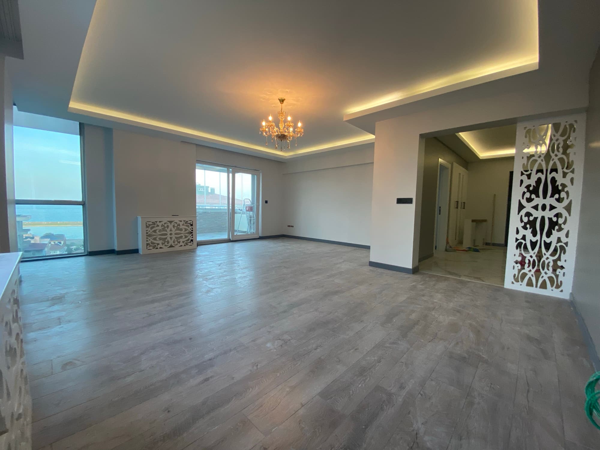 Salon veya mutfak, bitmiş